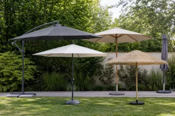 Sonnenschirm-Arten im Vergleich: Die besten Modelle
