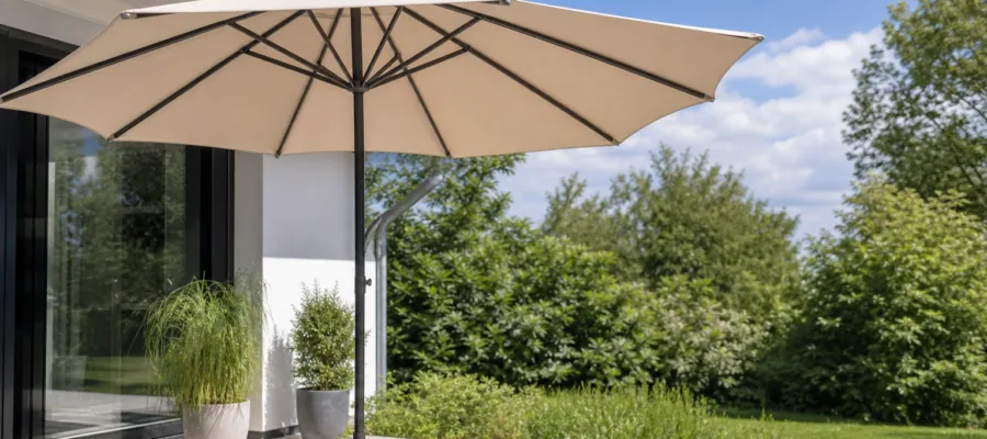 Sonnenschirm fuer Balkon, Terrasse oder Garten: Das passende Modell finden