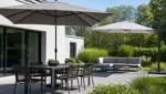 Sonnenschirme fuer Esstisch und Lounge auswaehlen: Schattenflaechen richtig planen