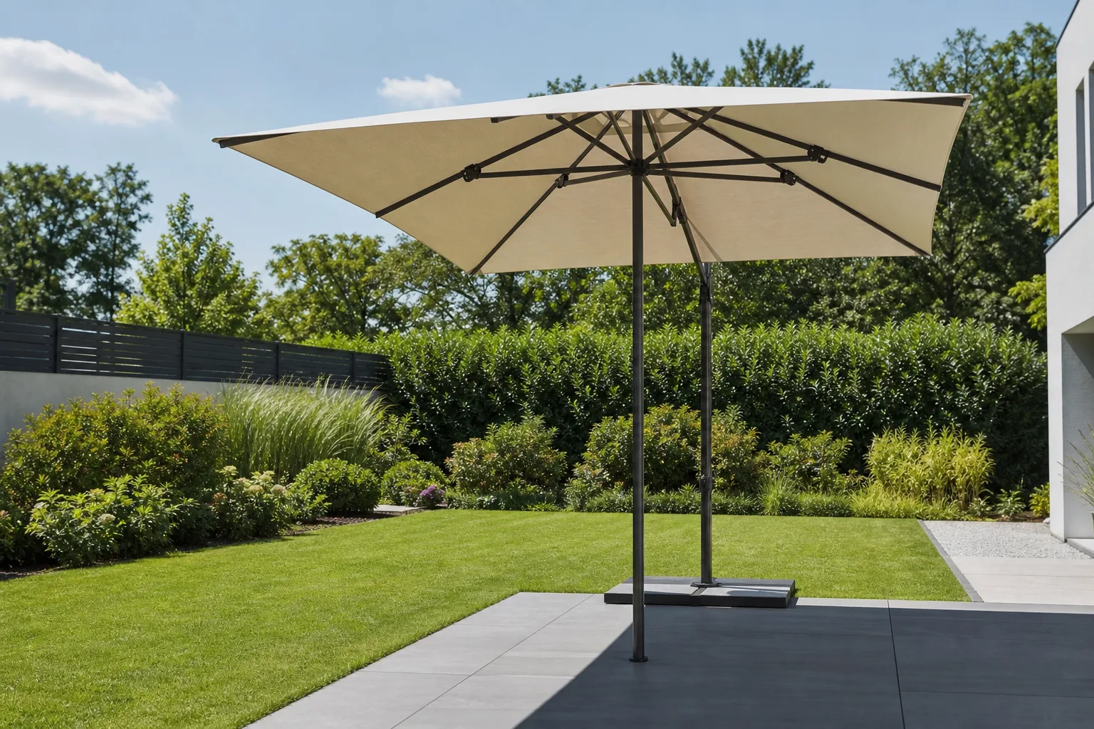 Sonnenschirme fuer optimalen Sonnenschutz nutzen: Schatten planen und UV-Schutz verstehen