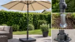 Sonnenschirme richtig befestigen: Anleitung